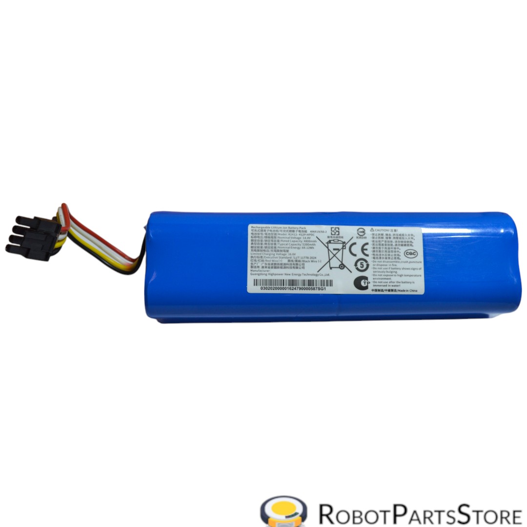 Аккумулятор для Roborock Q5 Pro Plus / Q Revo MaxV/ Q8 Max/ Q8 Max Plus, 5200mAh — изображение 3